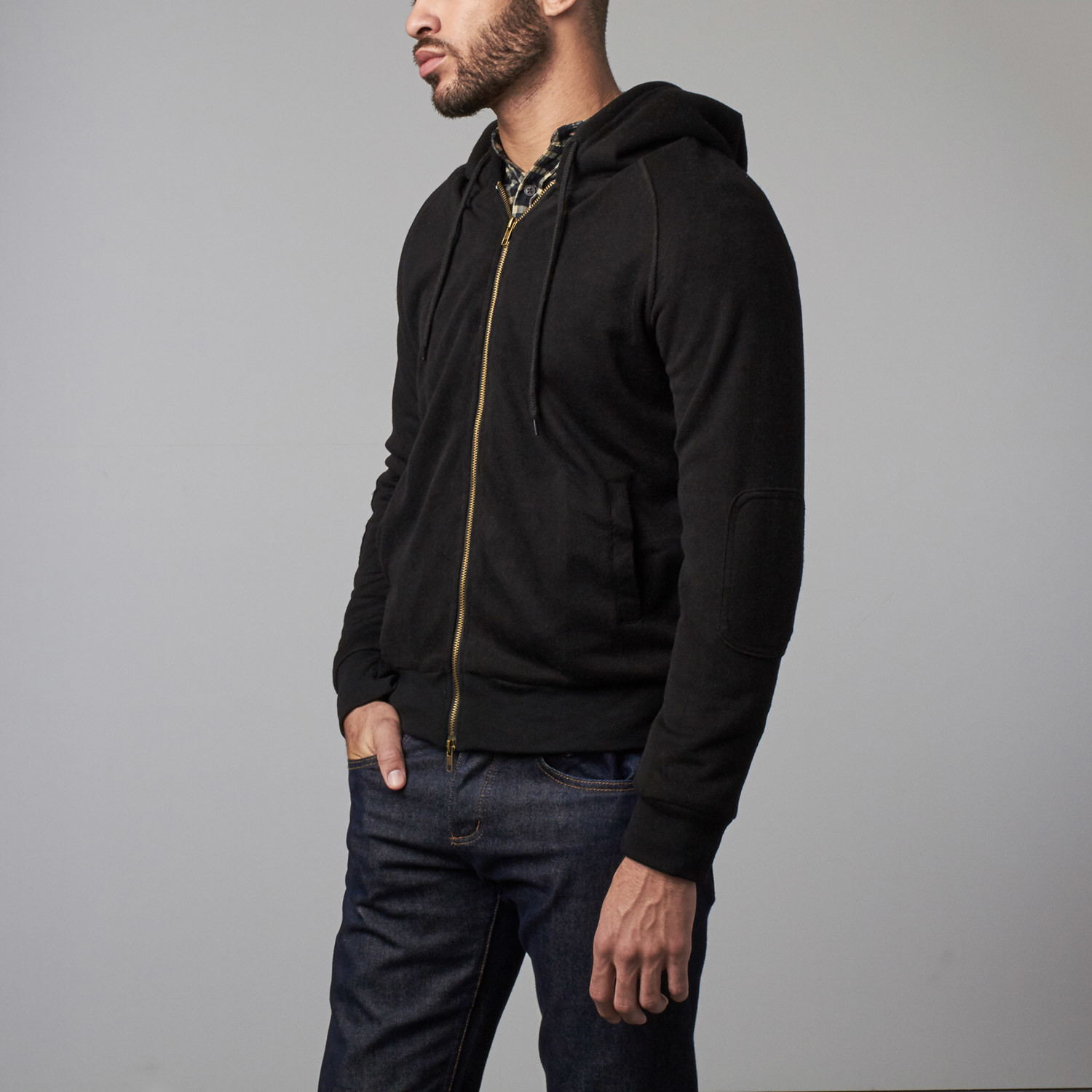 SherpaLined Jacket // Black (XL) Natural Blue Touch of Modern