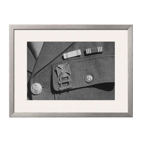 Corporal Jimmie Shohara's Ribbons (Pewter Frame)