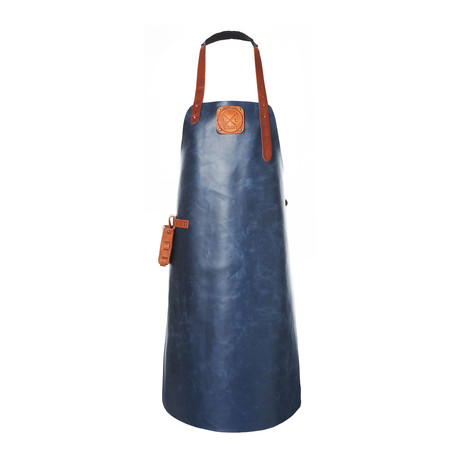 Leather Apron // Standard // Navy