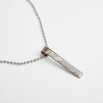 New York State Line Necklace