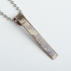 New York State Line Necklace