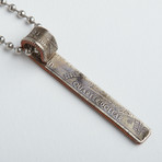 New York State Line Necklace