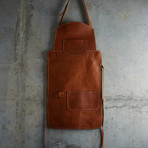 Vintage Leather Apron // Standard // Cognac