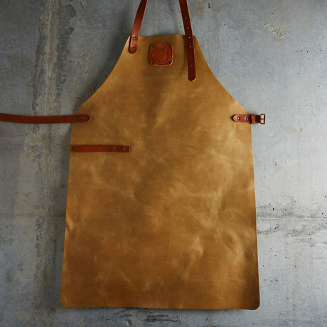 Leather Apron // Camel (Standard)