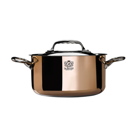 Prima Matera // Induction Stewpan + Lid (7.8" Diameter)