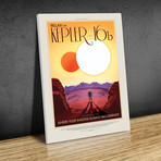 Kepler- 16b (14"W x 21"H x 1.5"D)