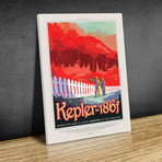 Kepler-186f (14"W x 21"H x 1.5"D)