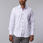 Contrast Trimmed Dress Shirt // White (3XL)