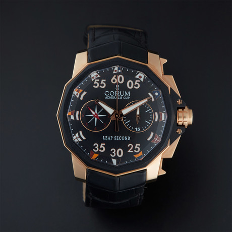 Corum Admiral's Cup Leap Second Automatic // 895.931.91/0001 AN32 // Store Display