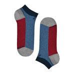 Stripe + Colorblock Low-Cut Sport Sock // Pack of 6