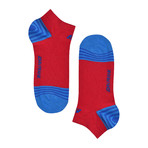 Diagonal Stripe Low-Cut Sport Sock // Pack of 6