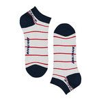 Stripe + Colorblock Low-Cut Sport Sock // Pack of 6