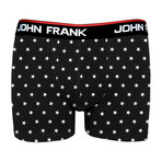 Newspaper Prints + Stars Boxer Brief // Set of 3 (L/XL(36"-38"))