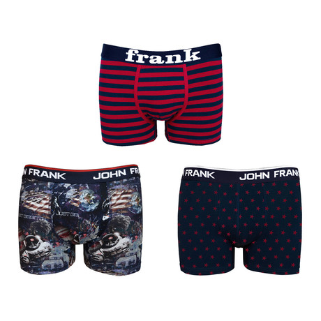 Space Team Boxer Brief // Set of 3 (S/M(28"-30"))