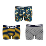 John Frank // Cowboys + Stars + Stripes Boxer Brief // Set of 3 (L/XL(36"-38"))