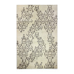 Lace // Ivory Wool + Viscose Rug (2'6"L x 8'W)