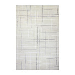 Crossroads // Ivory Wool + Viscose Rug (2'6"L x 8'W)