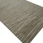 Intersect // Stone Wool + Viscose Rug (4'L x 6'W)