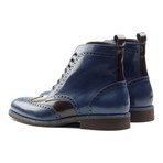Military Brogue // Navy (US: 9.5)