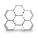 WineHive Modular Wine Rack // 6 Bottle