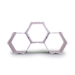 WineHive Modular Wine Rack // 3 Bottle