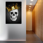 Royal Skull (12"W x 16"H x 0.75"D)
