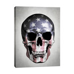 American Skull Gray (18"W x 26"H x 0.75"D)