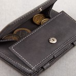Essenziale RFID-Blocking Coin Wallet (Brown)