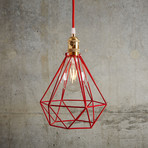 Red Geometric Cage Bundle