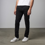 Slim Fit Splashed Pant // Black (30WX32L)