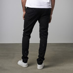 Slim Fit Splashed Pant // Black (30WX32L)