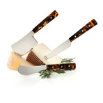 Tortoise Shell Cheese Knives