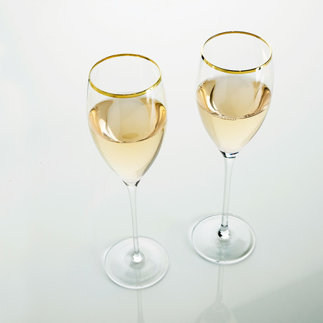 Belmont Collection // White Wine Glasses // Set of 4