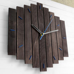 Big Romb // Bi-Color + Blue Markers (Walnut)