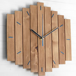 Big Romb // Bi-Color + Blue Markers (Walnut)