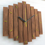 Big Romb // Bi-Color + Yellow Markers (Walnut)