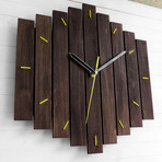 Big Romb // Bi-Color + Yellow Markers (Walnut)