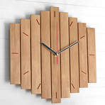 Big Romb // Bi-Color + Red Markers (Walnut)