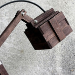 Kran VI // Desk Lamp (Walnut)