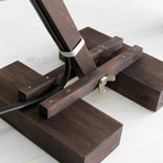 Kran VI // Desk Lamp (Walnut)