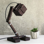 Kran VI // Desk Lamp (Walnut)