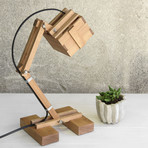 Kran VI // Desk Lamp (Walnut)