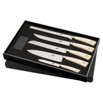 Elegance Reverse 5-Piece Knife Set (Glossy Black)