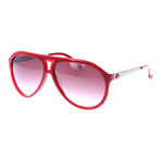 Gradient Aviator // Red