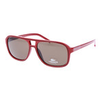 Square Aviator // Burgundy