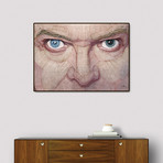 David Bowie Eyes (20"L x 16"H x 2"D)