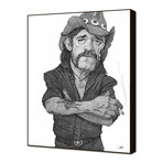 Lemmy Illustration (16"L x 20"H x 2"D)