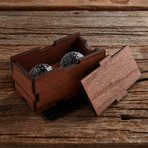 Golf Ball Chiller + Wooden Gift Box