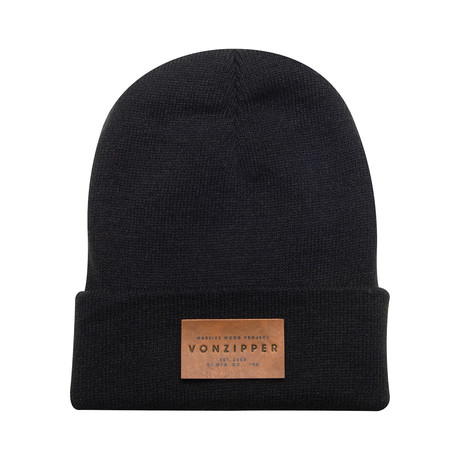 Routine Cuff Beanie (Black)