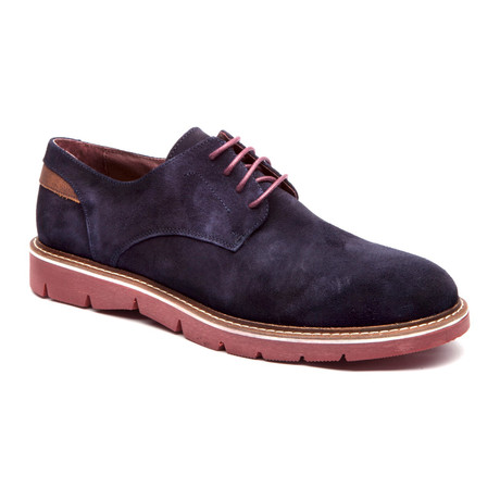 Sarria Plain Toe Derby // Blue (Euro: 41)